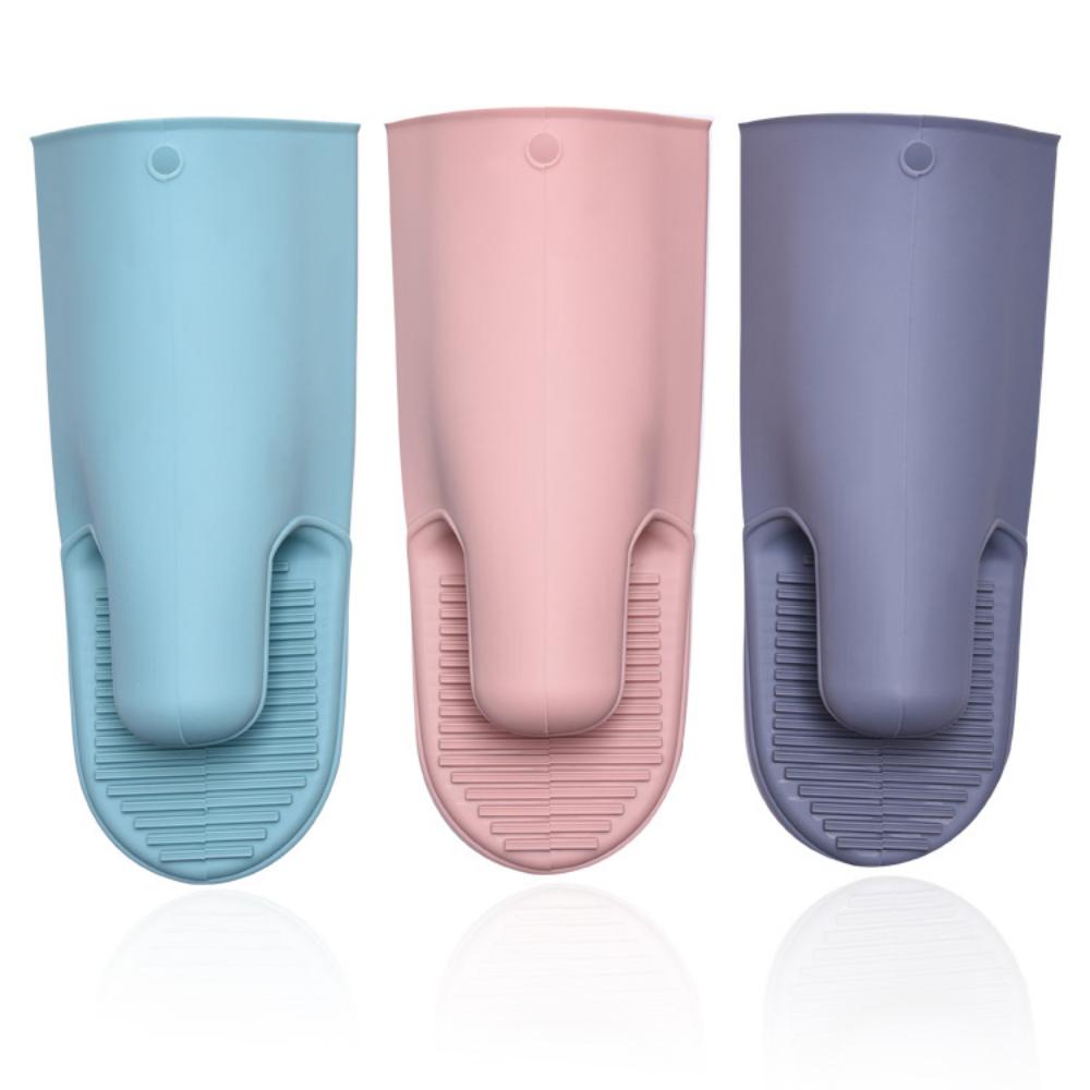 Domácnost Kuchyně Proti opaření Silikonové rukavice Pečicí trouba Tepelná izolace Protiskluzová spona na ruce Zesílená Proti opaření