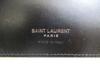 Authentische Saint Laurent YSL Schwarzes Leder Gold H/W Bifold Geldbörse #a956 Überholt