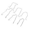 6Pcs Car Bulb Clip Stainless Steel Scratch Resistant Headlight Retainer Spring Clip for H1 H3 H4 H7 Bulbs