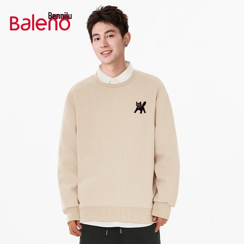 

Baleno Men s Waffle Knit Cartoon Sweatshirt