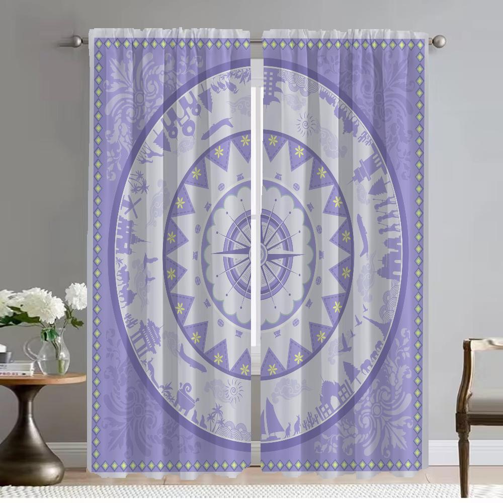 Chinese Style Blackout Curtain for Room 2 Panel Shades Curtains Child Room Tulle for Bedroom Home Interior Curtains Partition