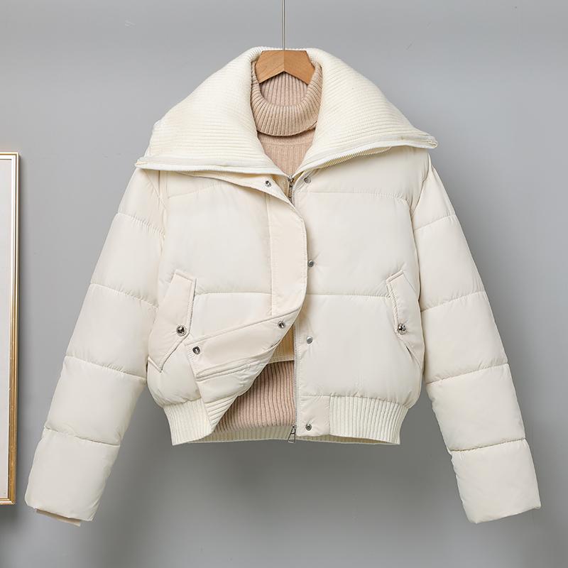 Fashion Winter Woman Parkas Loose Thick Warm Short Jacket Women's Coats