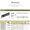 CNC Lathe Tool Holder for Inner Hole Boring, 117.5° S16Q/S20R/S25S-SVQBR11/16 Corner-Clearing
