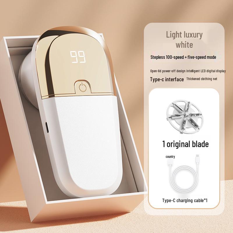 Smart Digital Lint Remover: Portable Clothes Shaver & De-pilling Device