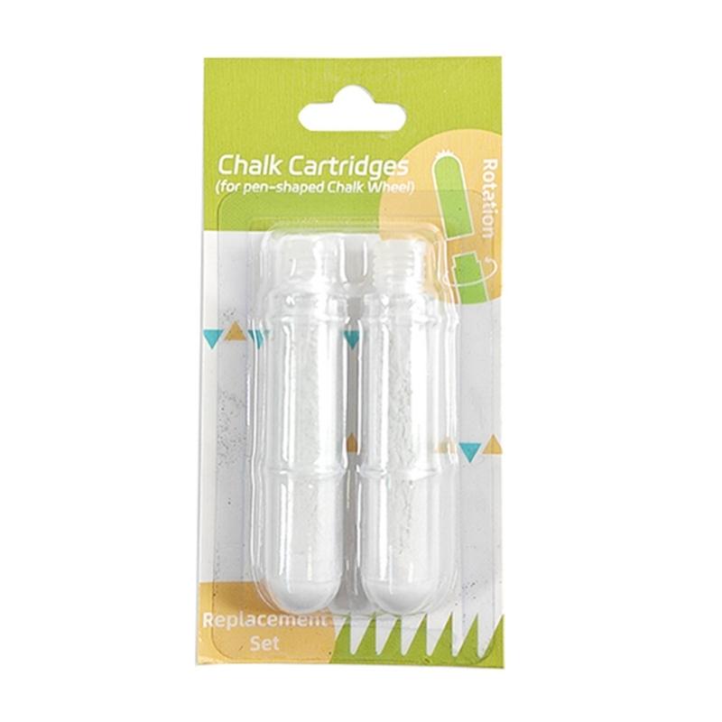 Pen-shaped Chalk Wheel Erasable Fabric Chalk Tailor Chalk Sewings Chalk Fabric Chalk Marker Crafting Tool for Leather