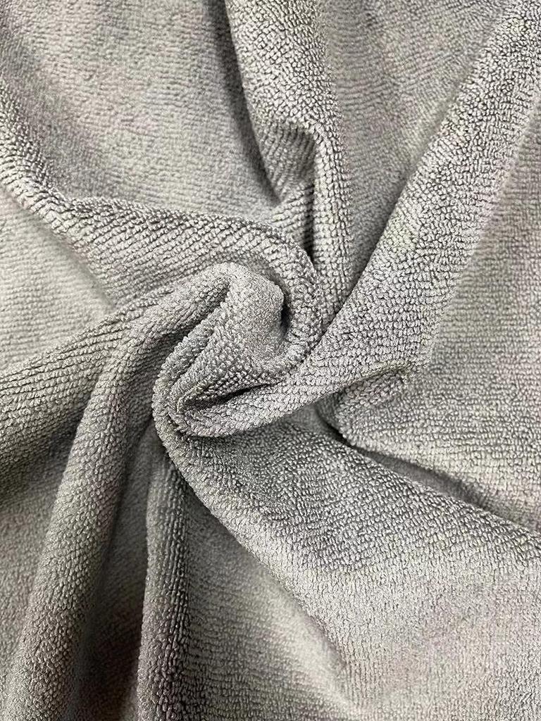 TARO WORKS Microfiber Car Wash Super Pack of Gray Towels, Absorbent, Quick-Drying, 60x120cm, 4, Large, Scratch-Resistant,