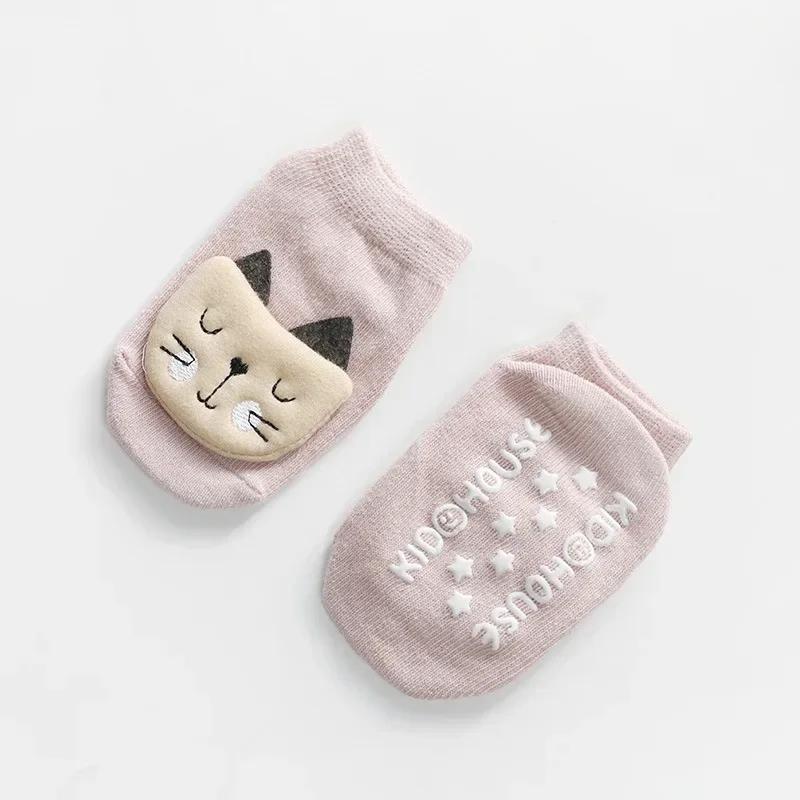 Spring and Autumn New Children Socks Cartoon Animal Accessories Baby Socks Baby Toddler Non-slip Newborn Cotton Socks