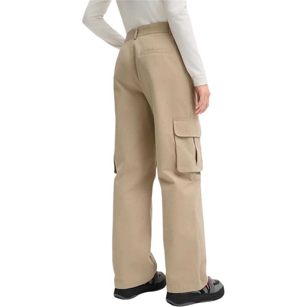 New FILA Cargo Pants Women's Wheat Seed Card F11W519801FBG