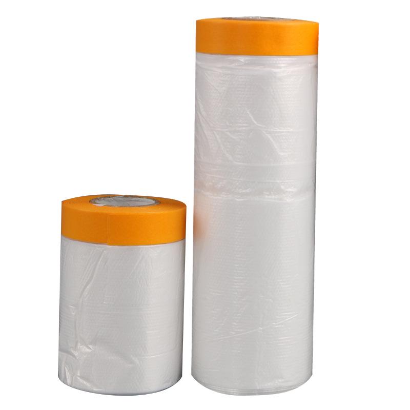 Protective Film & Tape Set: Car Paint, Furniture Dustproof, Diatom Mud Spraying Supplies