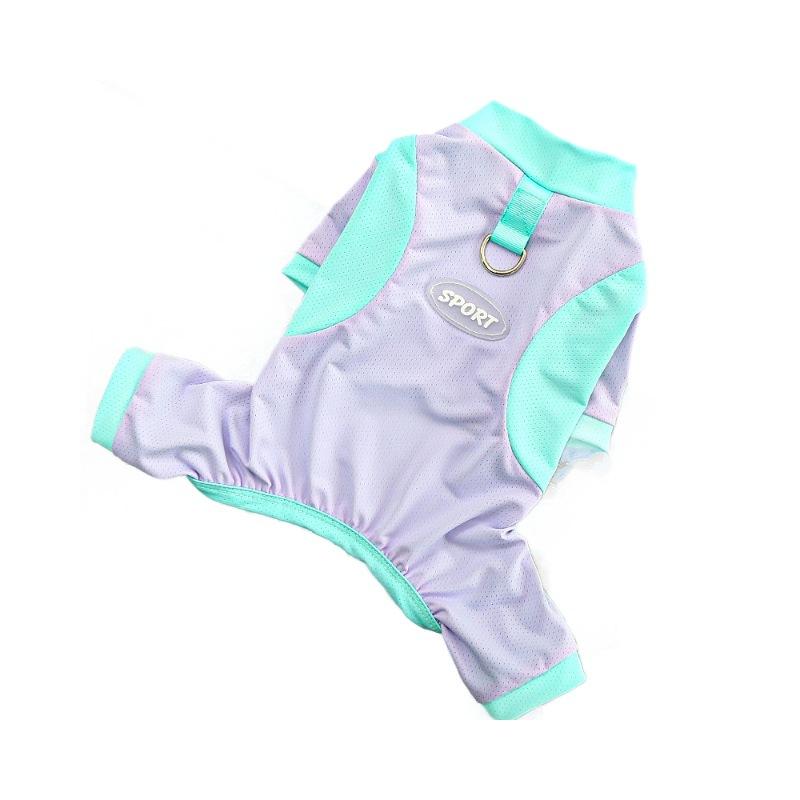 Cat All-inclusive Four-legged Spring and Summer Big Dog Supplies, Cat Ice Silk Cat Vest, Sun-protective Dog Clothes, Pet Clothes