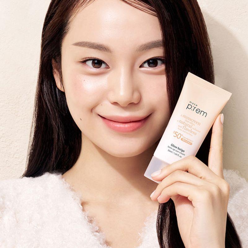 [2er-Pack] Glow Beige Tone-Up Sonnencreme 50ml