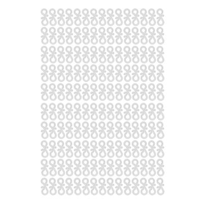 Lot de 150 crochets en S en plastique robuste et durable, à double extrémité, pour lumières de Noël polyvalentes, pour fête