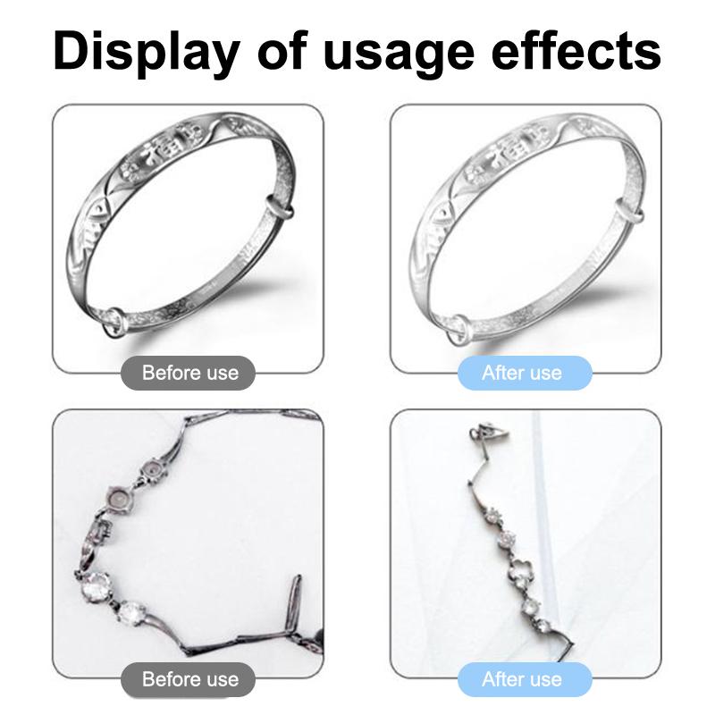 1/2/3Pcs Silver Cleaner Liquid 200G Jewelry Cleaner For Gold Panlinis Ng Silver Gold Cleaner For Rings Earrings Watch Diamond