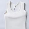 Hollow Back Yoga Top with Built-in Bra BX307
