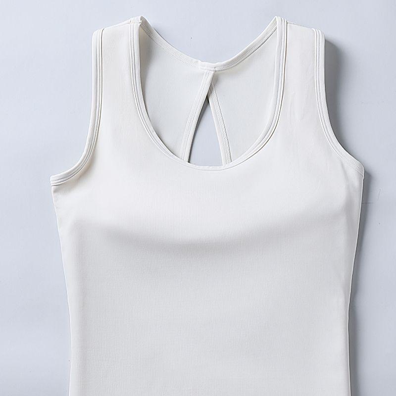 Hollow Back Yoga Top with Built-in Bra BX307