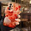 Phone Case: 2D Flat, Suitable for Samsung Galaxy A34 A35 M05 M06 S20 S22 S21 FE Plus 5G Protective Case, 3D Heart, Perfect Holiday Gift for Christmas