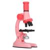 Kids Microscope Set Clr Image Source Science Educational Magnifier Toy with LED Light