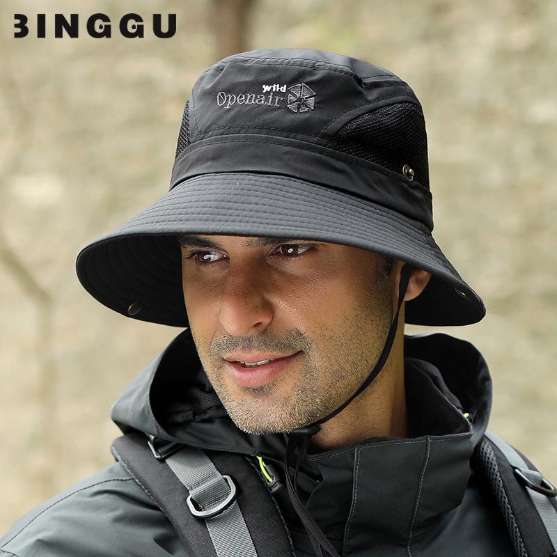 

Мужская летняя шляпа для походов и рыбалки с защитой от солнца - Дышащая, прохладная, в стиле рыбака One Size (56-59 cm)