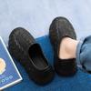 Fashionable waterproof shoes outdoor wear anti slip casual shoes thick soled wear-resistant thick soled kitchen work shoes men