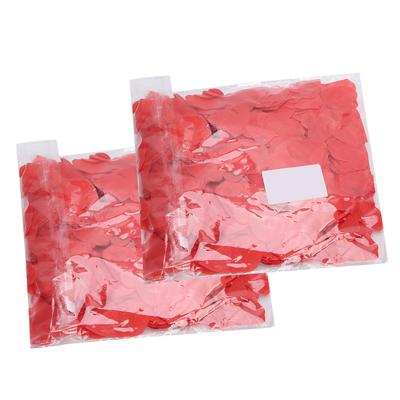 2 Beutel 60g 2,5cm Rote Herzförmige Konfetti Hochzeitsparty Valentinstag Konfetti Dekoration