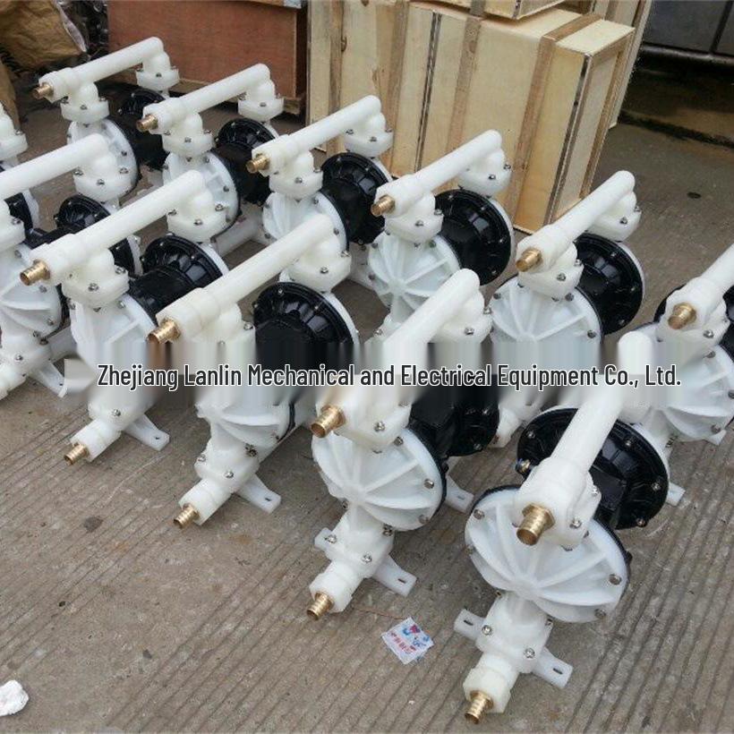 Corrosion-Resistant PTFE Pneumatic Diaphragm Pump QBY3-24 for Chemical Use