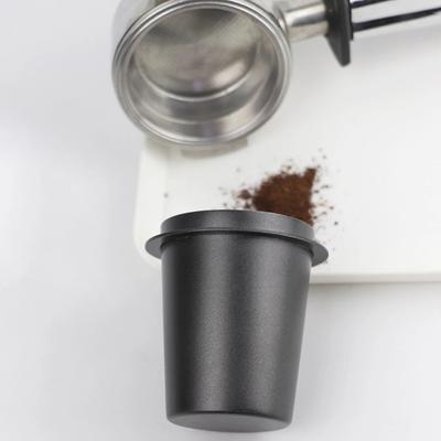 58/53/51 mm Kaffeedosierbecher, Schnüffelbecher für Espressomaschinen, verschleißfester Kaffeedosierbecher aus Edelstahl