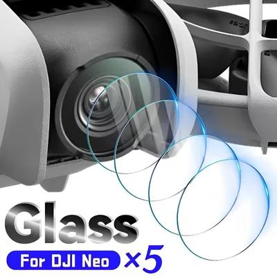 Lens Protectors for DJI Neo Tempered Glass Camera Lens Protective Film Anti-Scratch HD Film for DJI Neo Drone Accessories