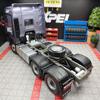 Die-cast Sinotruk Howo Max Original Factory 1:24 Alloy Three-door Car Model Home Collection Ornaments Souvenirs