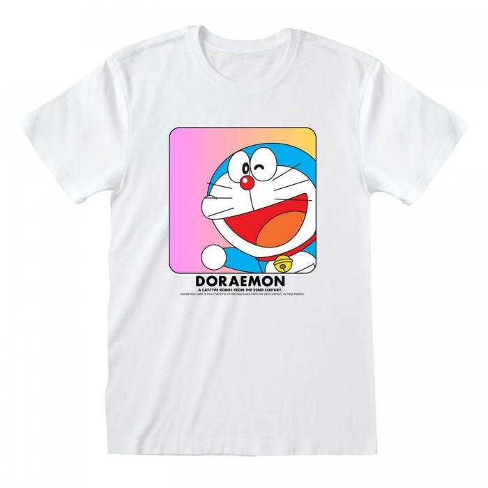 Doraemon Unisex Adult Face In Box T-Shirt