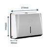 Commercial Wall-Mounted Paper Towel Dispenser