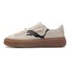 Puma Suede Platform Cutout - Alpine Snow Black Women Sneakers Cream Putty 397233-02