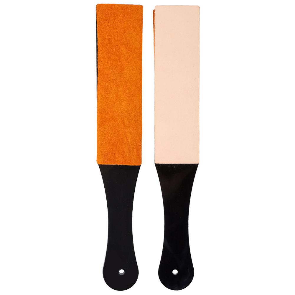 Manual Shaver Sharpening Board Double Size PU Leather Razor Straight Strop Belt Knife Sharpener