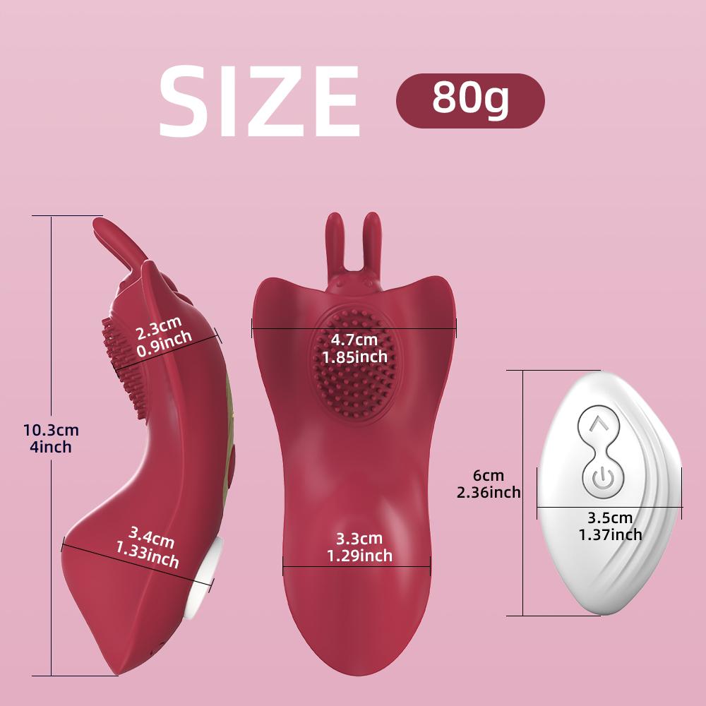 Butterfly Clitoris Vibrator For Women Mini Clit Stimulator Panty Wireless Remote Control Female Vibro Goods Adult Sex Toys Shop
