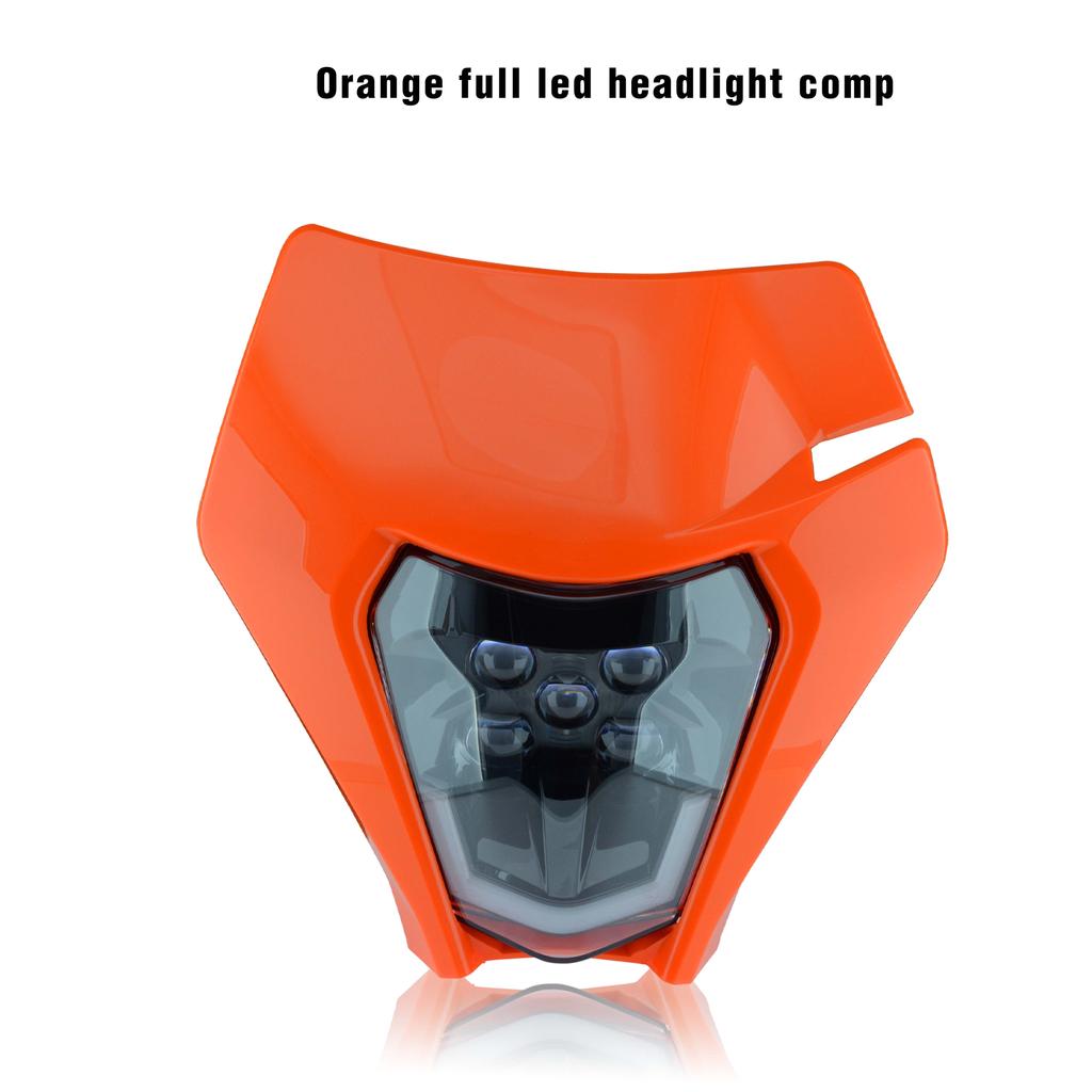 MCHMFG Motorcycle  crystal LED Headlight Headlamp For KTM EXC  SX SXFXC XCF XCW XCFW    Enduro MX Motorcycle