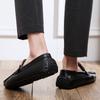 Large Size 38-49 Fashion Casual Shoes Man Moccasins Men Loafers High Quality Leather Mens Slip On Flats Gommino Driving Shoes