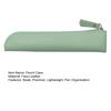 Pencil Case Thin Slim Faux Leather Pencil Pouch Small Pen Storage Bag Stationery Organizer for Pens And Rulers