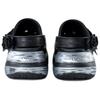 Crocs Classic clog NR Spring Rose Sweet Cool Lolita Casual and Comfortable Embroidered Gift Box Hole Shoes Unisex Black and Silver