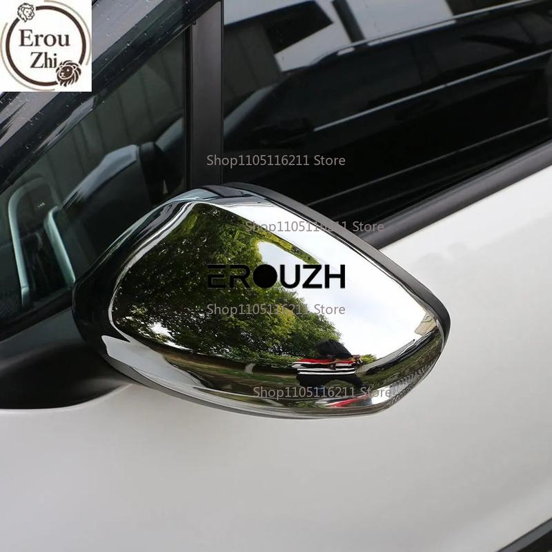 Suitable for Peugeot 2008 14-18 rearview mirror cover, paste model, rearview mirror shell electroplated silver modification