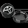 for Toyota LEVIN Land Corolla Supra Prado Prius  Rav4 Aqua CamryCar Wheel Center Hub Cap Logo Stickers Rim Cover Emblem Styling
