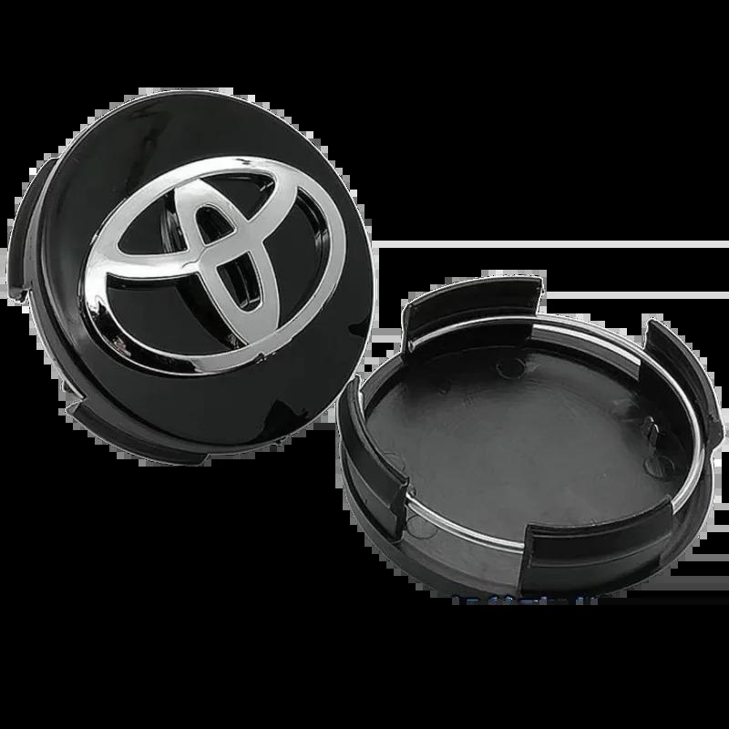 for Toyota LEVIN Land Corolla Supra Prado Prius  Rav4 Aqua CamryCar Wheel Center Hub Cap Logo Stickers Rim Cover Emblem Styling