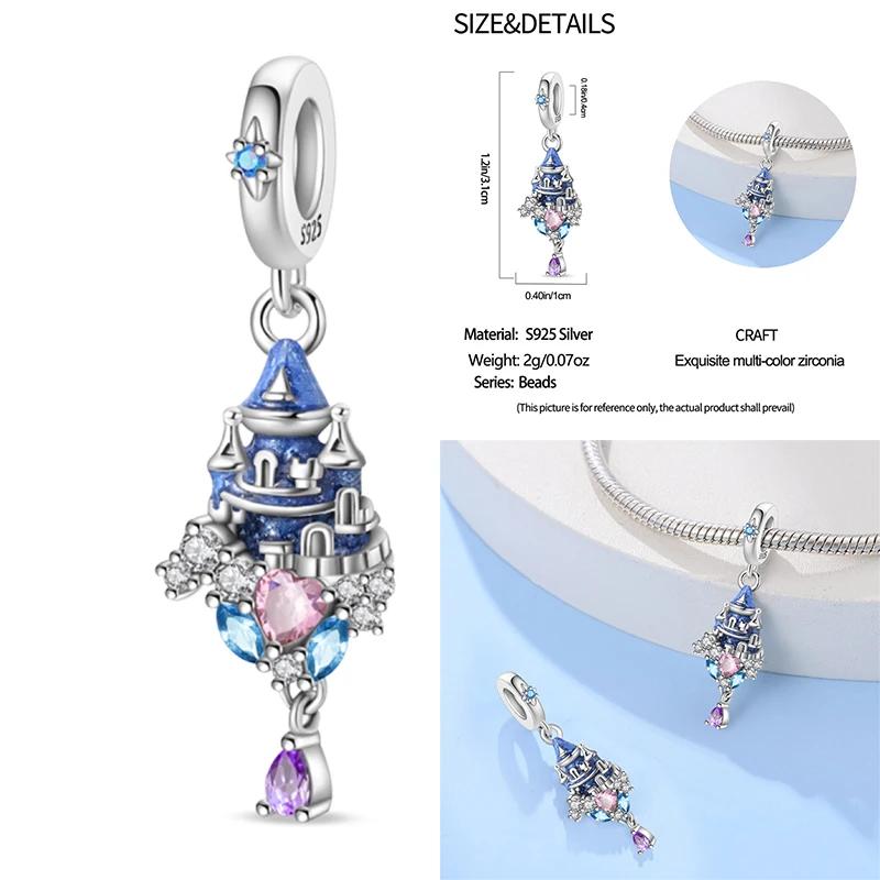 100% Copper Exquisite Tarot Cards Bracelet Pendants Blood Red Fire Snake Rose Charms Beads Diy Jewelry For Women