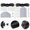 Vacuum Replacement Parts For Haier For M3 Robot Cleaner - Includes Main Brush, Side Brushes, Filter & Mop Cloths (1 Set)