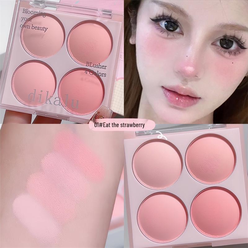 

Палетка румян DIKALU - Ультра-нежная дыня, Матовый розовый, Персиковый нюд