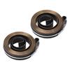 2 Pcs Drill Press Spring Chromed Steel Universal Quill Feed Return Coil Spring for Drilling Milling Machine