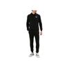 Puma Solid Color Letter Print Hooded Drawstring Pullover Long Sleeve Sweatshirt Men sweatshirt Black 84722901