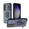 Slide Camera Lens Protector Armor Case For Samsung Galaxy S23 Plus Ultra Military Grade Bumpers Ring Cover