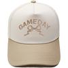 GAMEDAY Truck driver hat three-dimensional embroidery retro color matching baseball cap European and American men's and women's casual hat