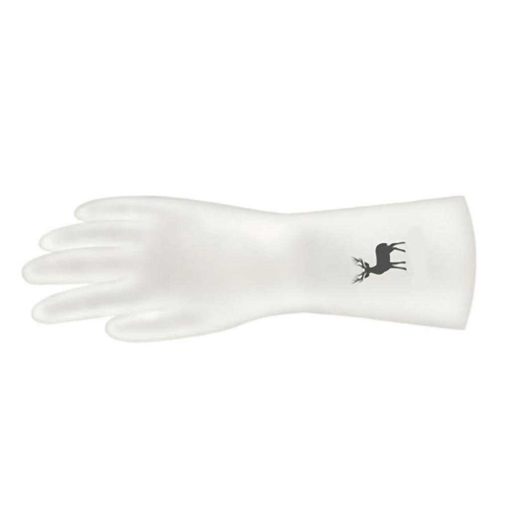 Reusable Kitchen Cleaning Gloves PVC Thickened Dishwashing Gloves Skid Resistant Household Gloves