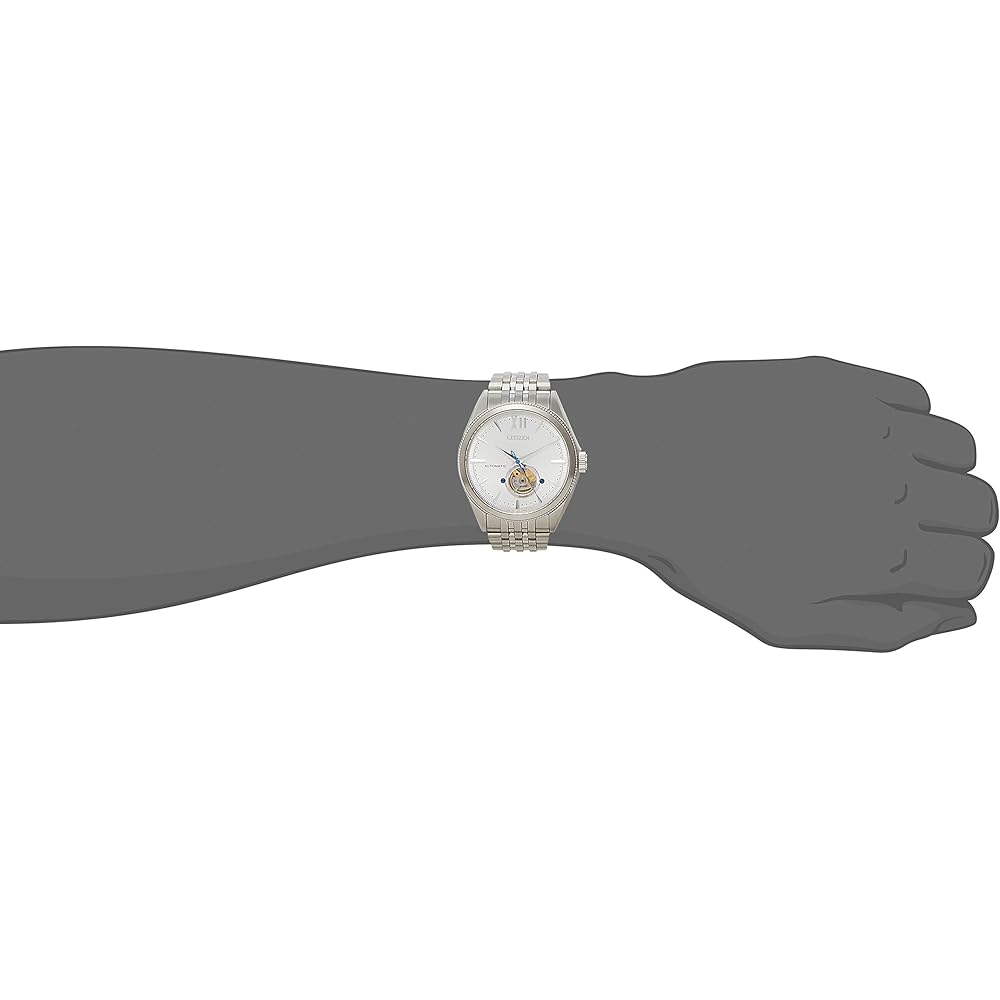 Citizen NB4000-51A Men's Mechanical Open Heart Watch, International Model