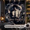 Personalized Wall Tapestry,Death Note Custom Printed Name, Fabric Wall Art For Indoor Room Backdrop